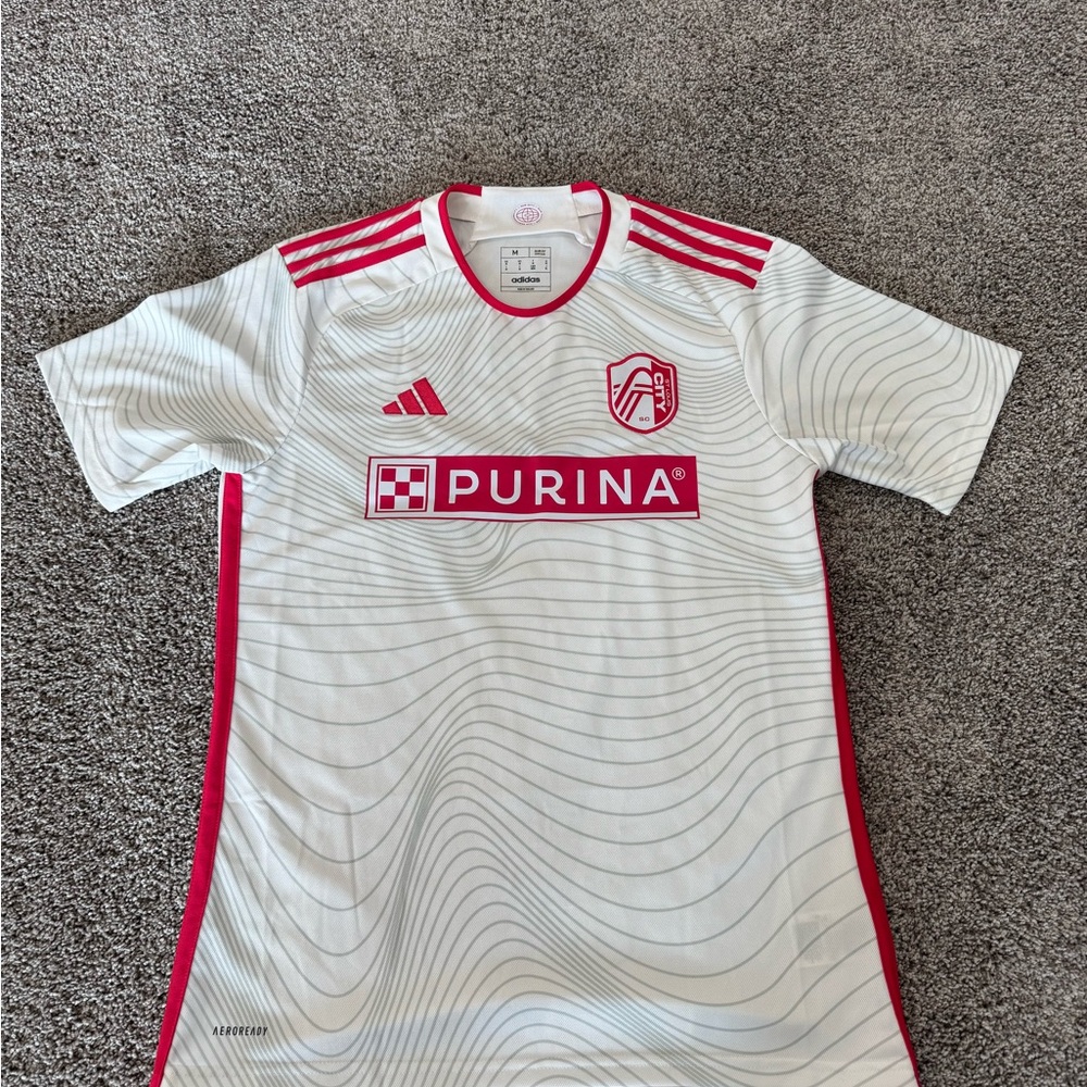 Men’s Adidas Authentic St. Louis City Soccer Jersey Brand New Size: M